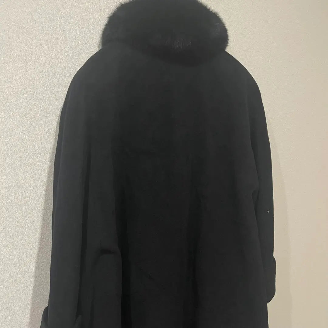 Peacoat M Black Long Coat sold out Bellesafeena Winter