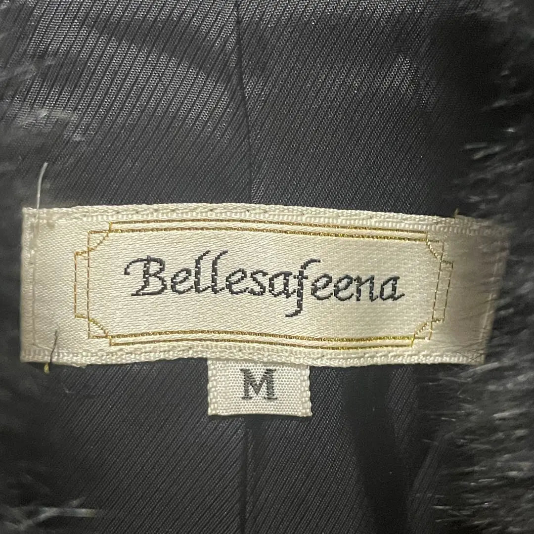 Peacoat M Black Long Coat sold out Bellesafeena Winter