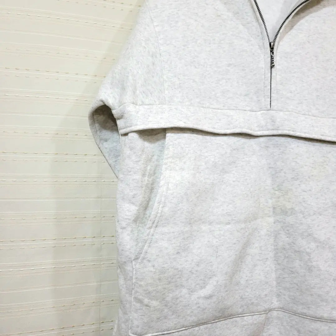 Hooded hoodie, white