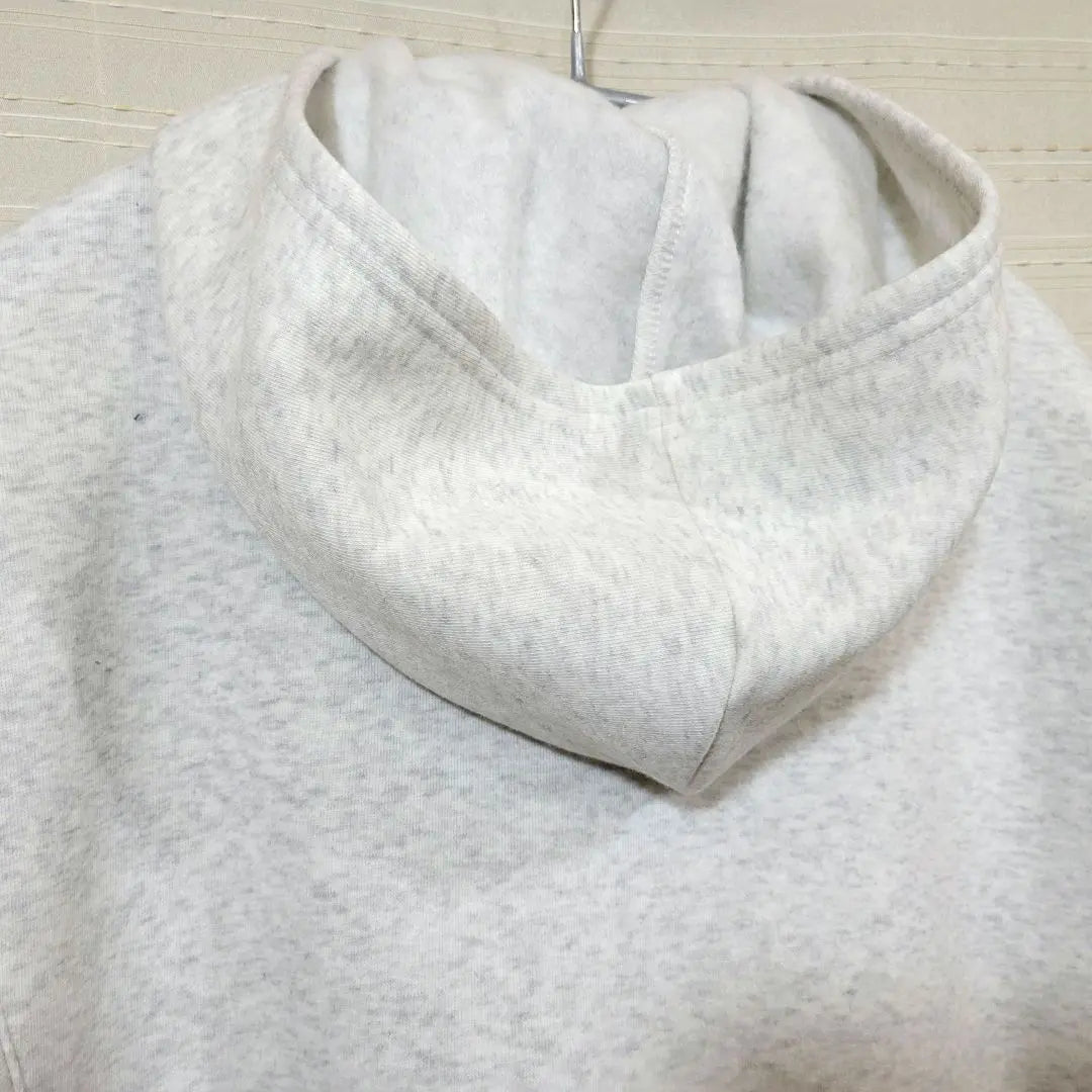 Hooded hoodie, white