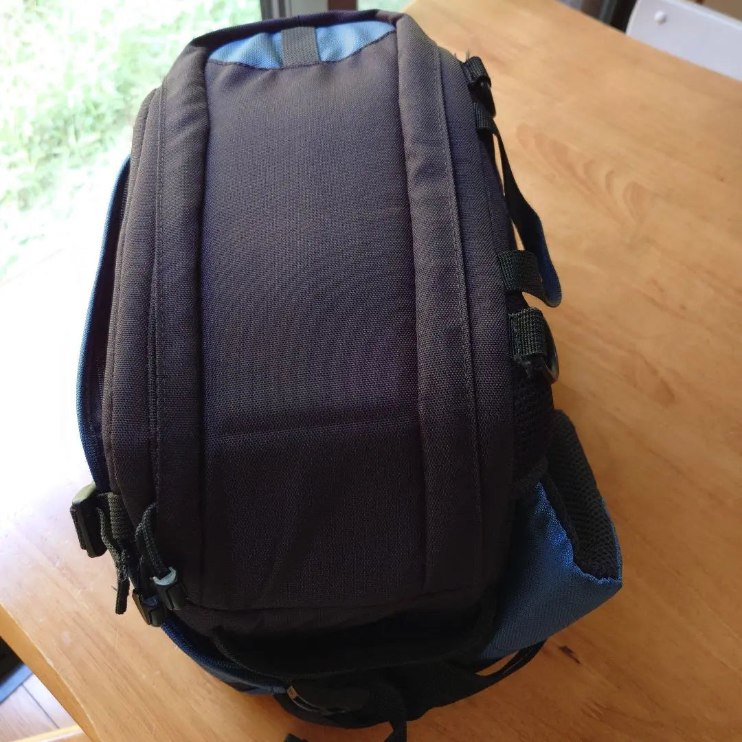 Bolsa para cámara Lowepro azul y negra