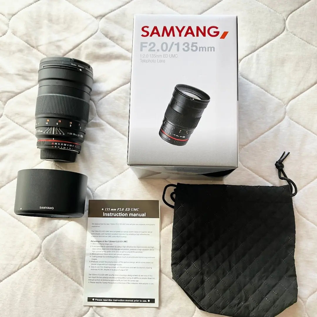 SAMYANG 135 mm F2.0 ED UMC ED CPU | SAMYANG 135 mm F2.0 ED UMC ED CPU