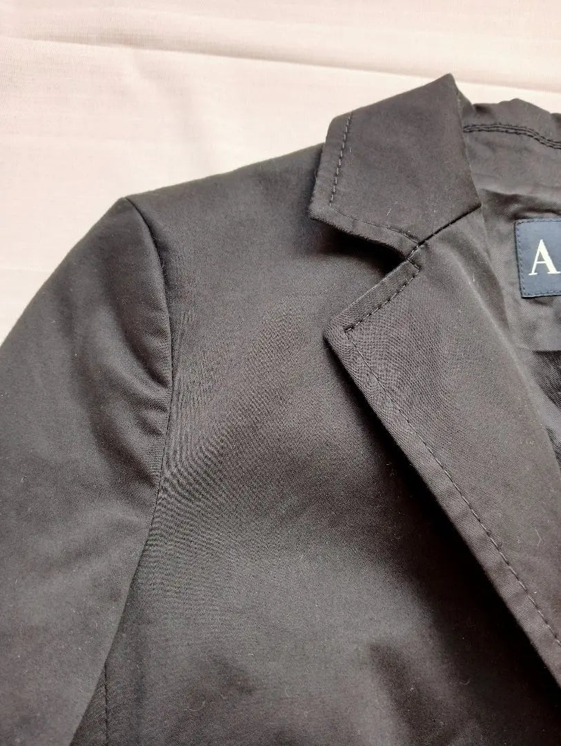 ARMANI JEANS Black Tailored Jacket USA4