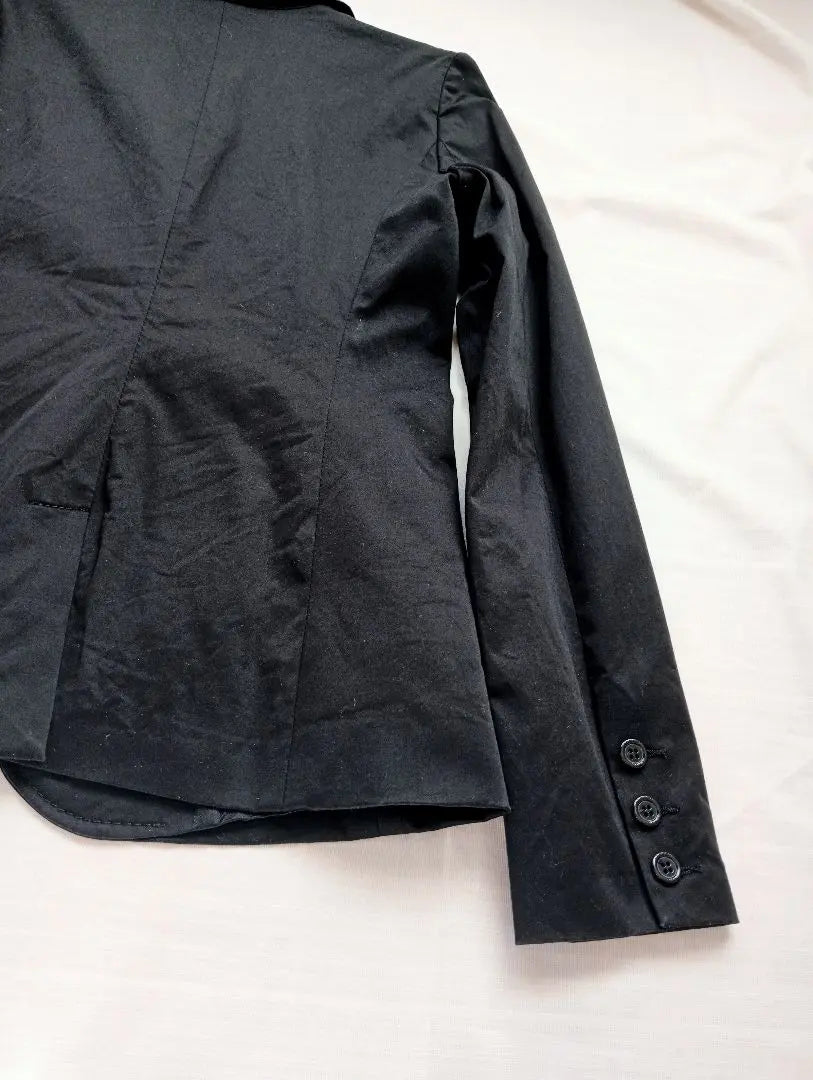 ARMANI JEANS Black Tailored Jacket USA4