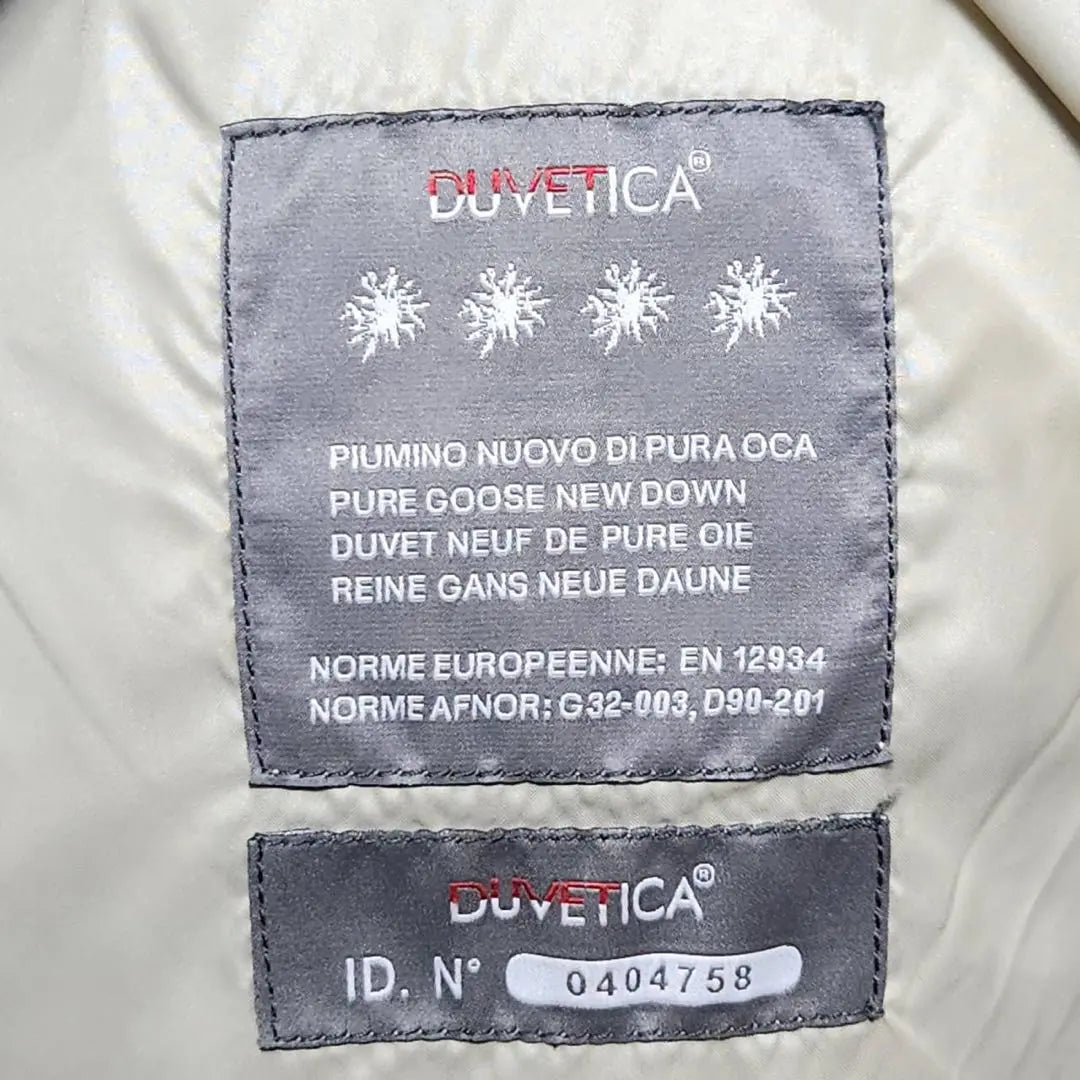 DUVETICA Down Coat Raccoon Fur KAPPA 40 Mid Length