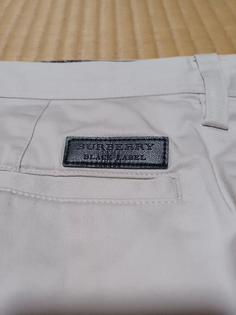 BURBERRY BLACK LABEL Long pants