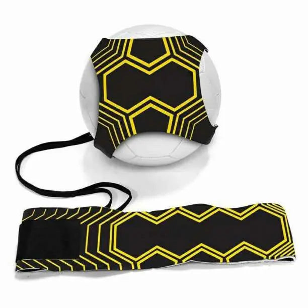 Soccer practice belt black lifting self-practice individual shot pass volleyball