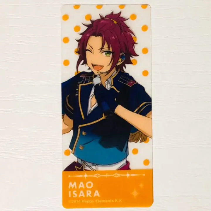 New ★ Ensemble Star ★ Trickstar [Kisara Mao] Animate bonus ★ Clear bookmark