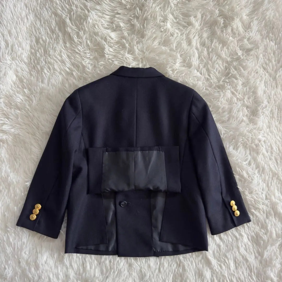 Popular ✨Polo Ralph Lauren Navy Blue Double Gold button [110]