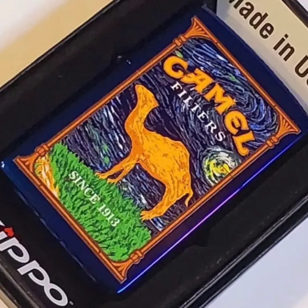 Camel Europe Ultra Rare zippo Van Gogh Canvas