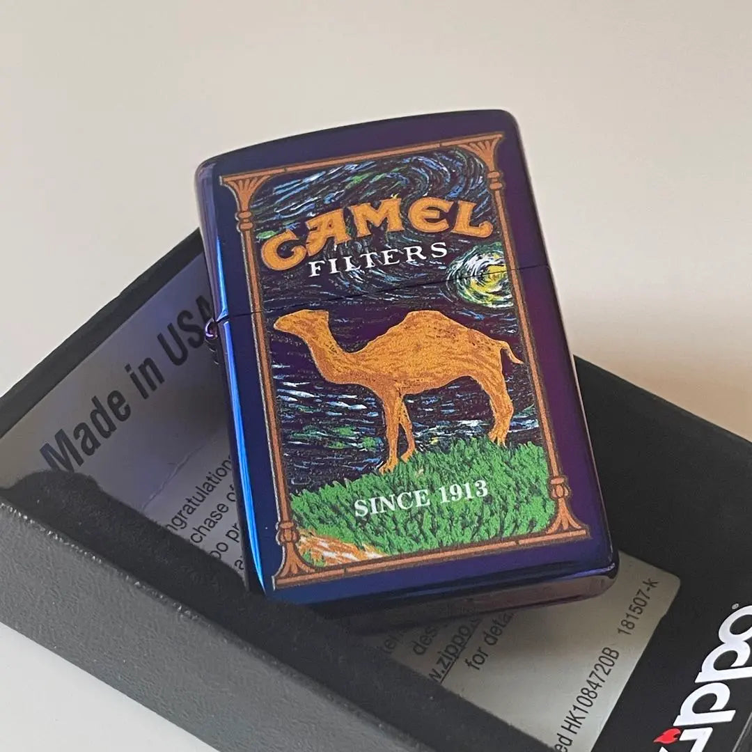 Camel Europe Ultra Rare zippo Van Gogh Canvas