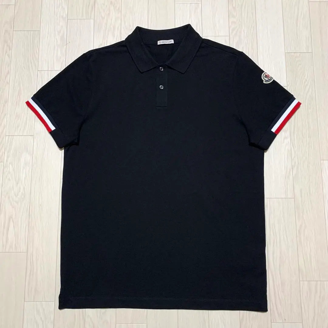 Camiseta Moncler 2023 negra M como nueva Producto nacional genuino 3S638