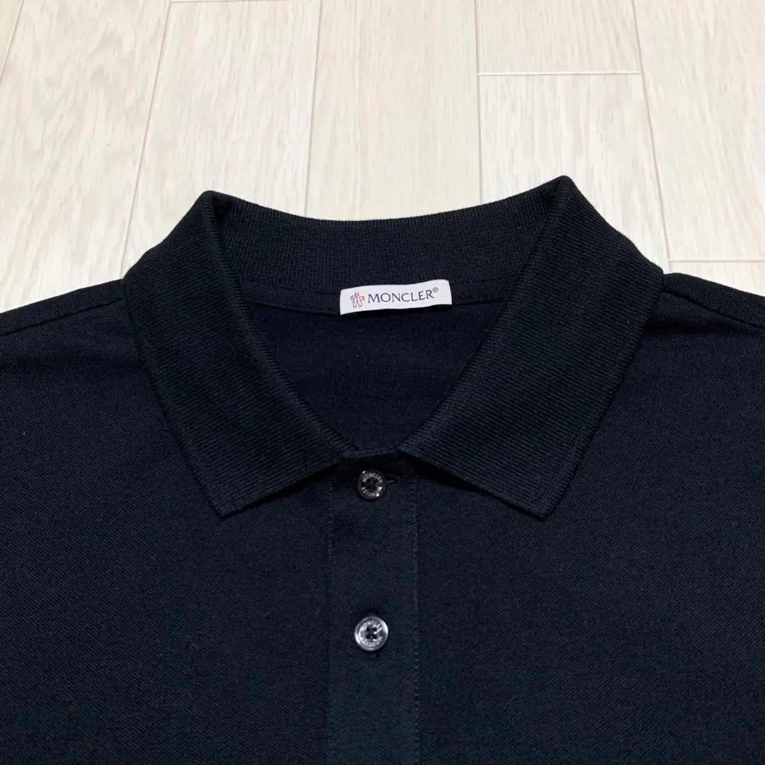 Camiseta Moncler 2023 negra M como nueva Producto nacional genuino 3S638