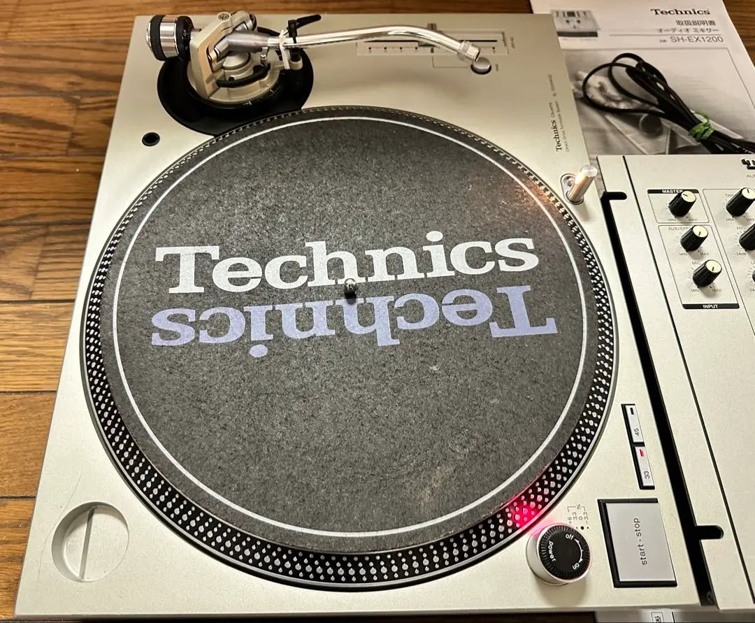 Technics SL-1200MK3D 2 mixer set