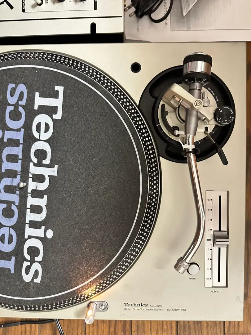 Technics SL-1200MK3D 2 mixer set