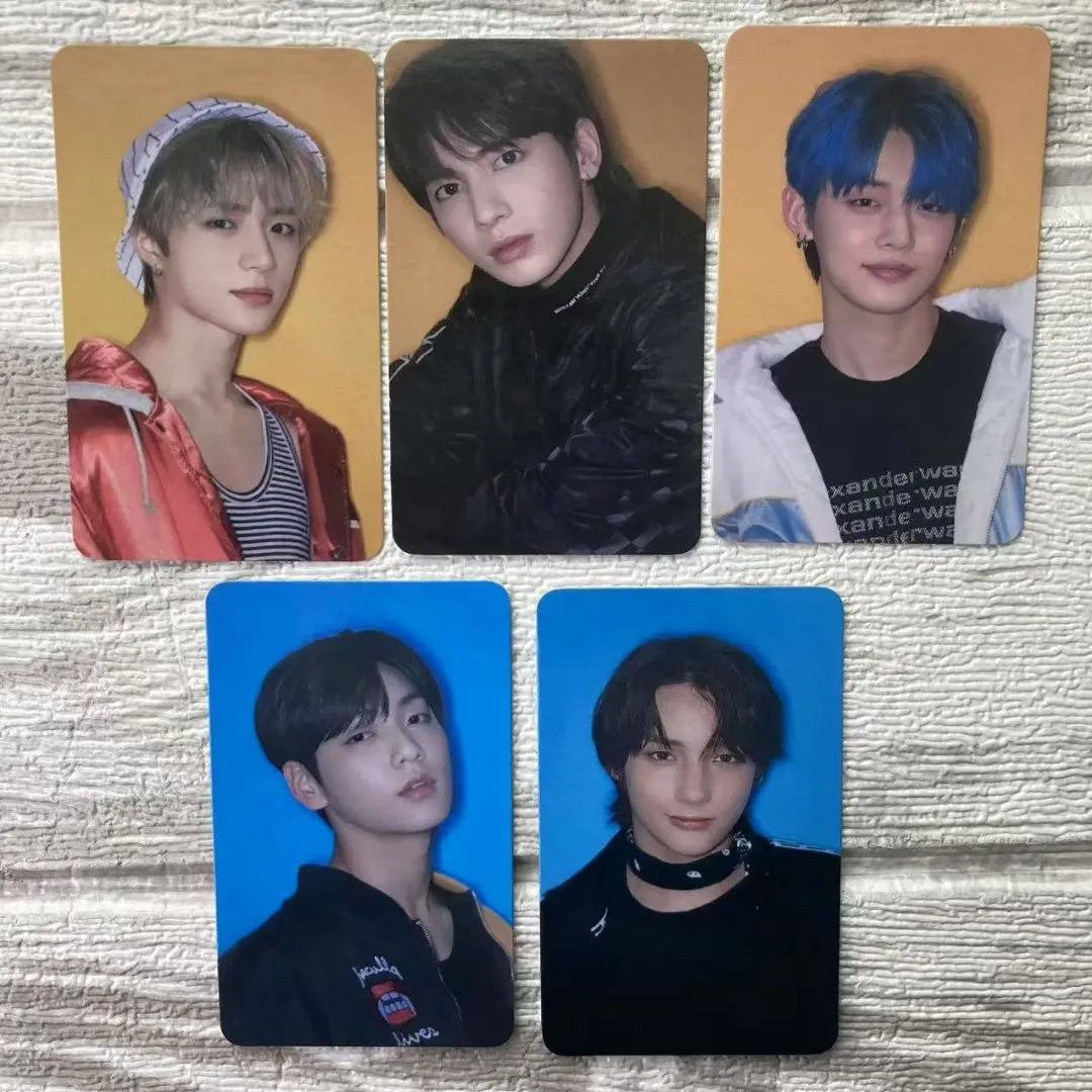 TXT weply magic hour Japan Bonus Trading Card Set of 5