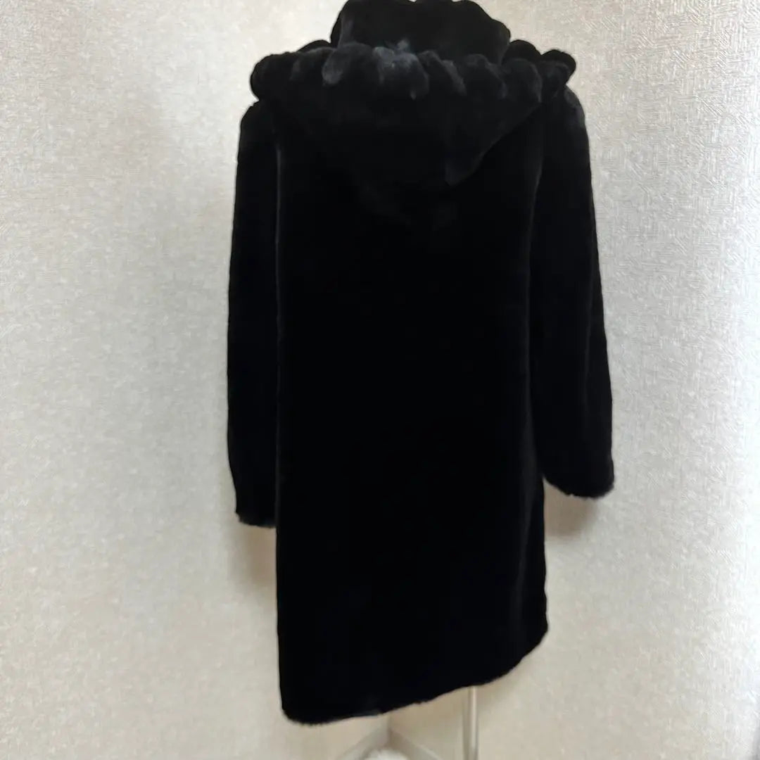 [marvinrichards] Fur coat with hood, S size | 【marvinrichards】 ファーコート フード付き Sサイズ