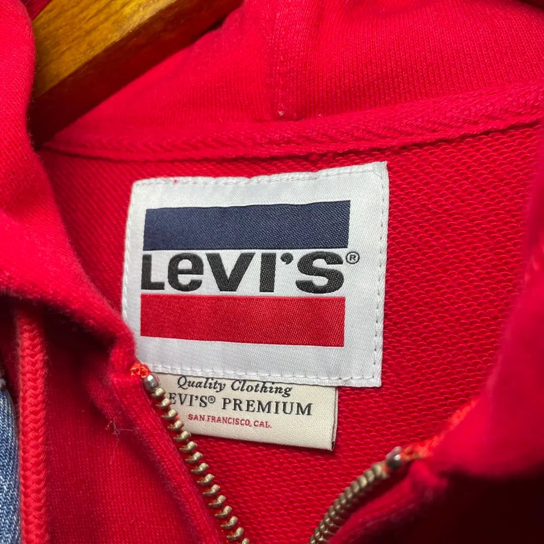 LEVIS ®︎PREMIUM hooded denim jacket