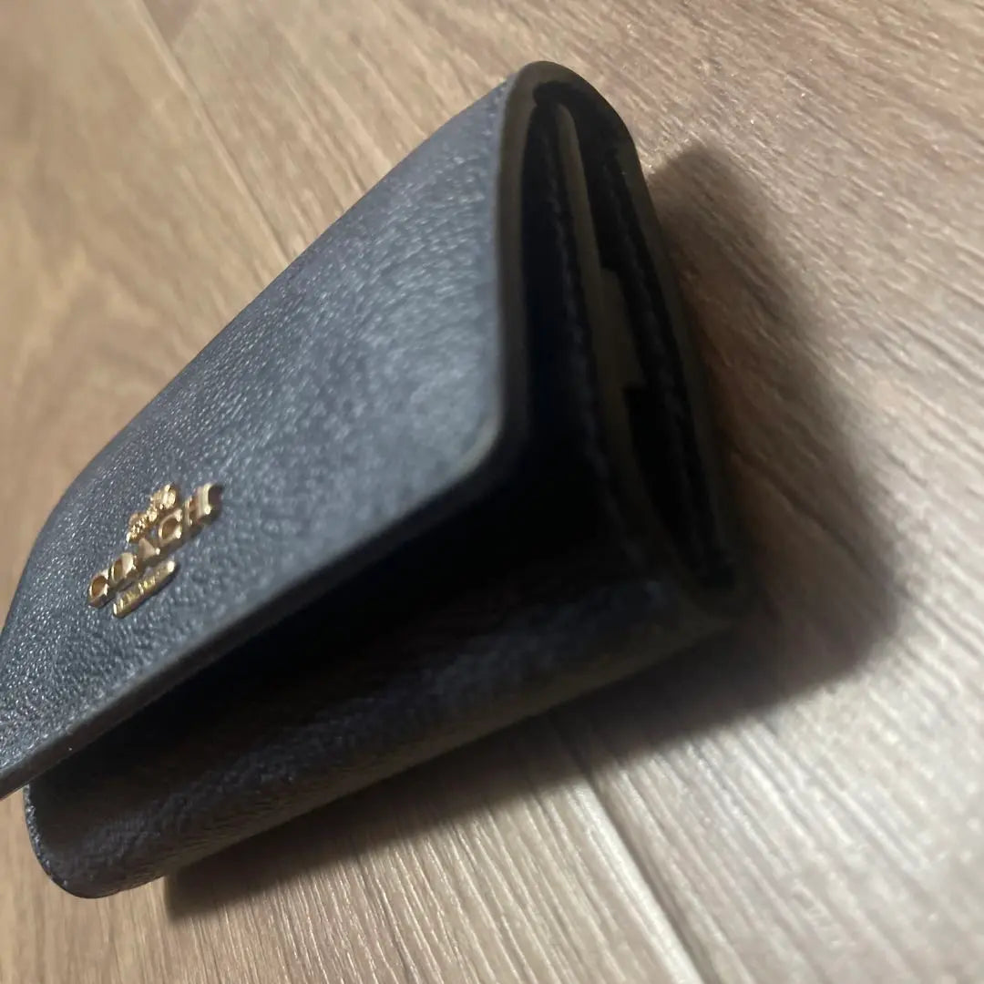 [Good condition] COACH key case 5 ring signature canvas price reduction