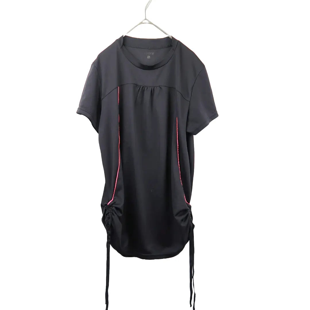 Sports Cut and Sewn Black Short Sleeve Quick Dry Gym