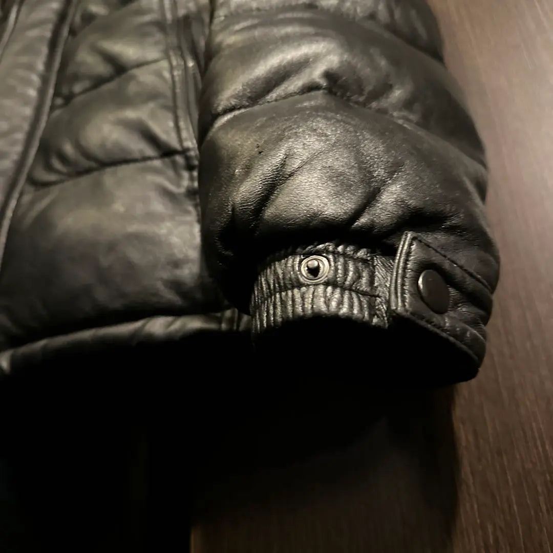 ⭐️MALE & Co. Lamb Leather Down Jacket S