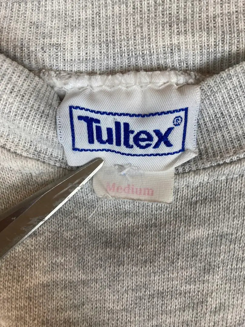 [TULTEX] TALTEX 80's USA made 2-tier arch logo GOOD