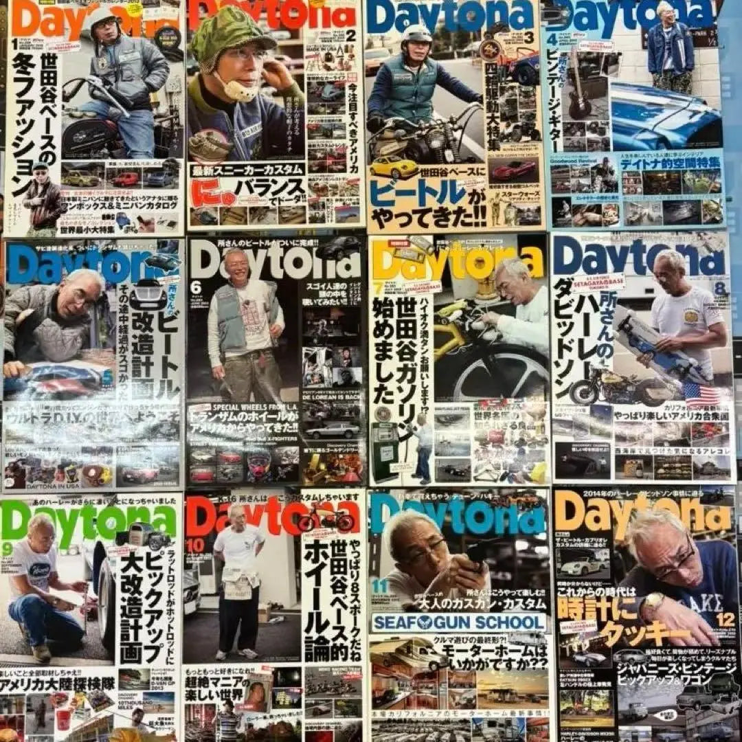 Venta al por mayor del conjunto completo Daytona 2013 Revista Tokoro George