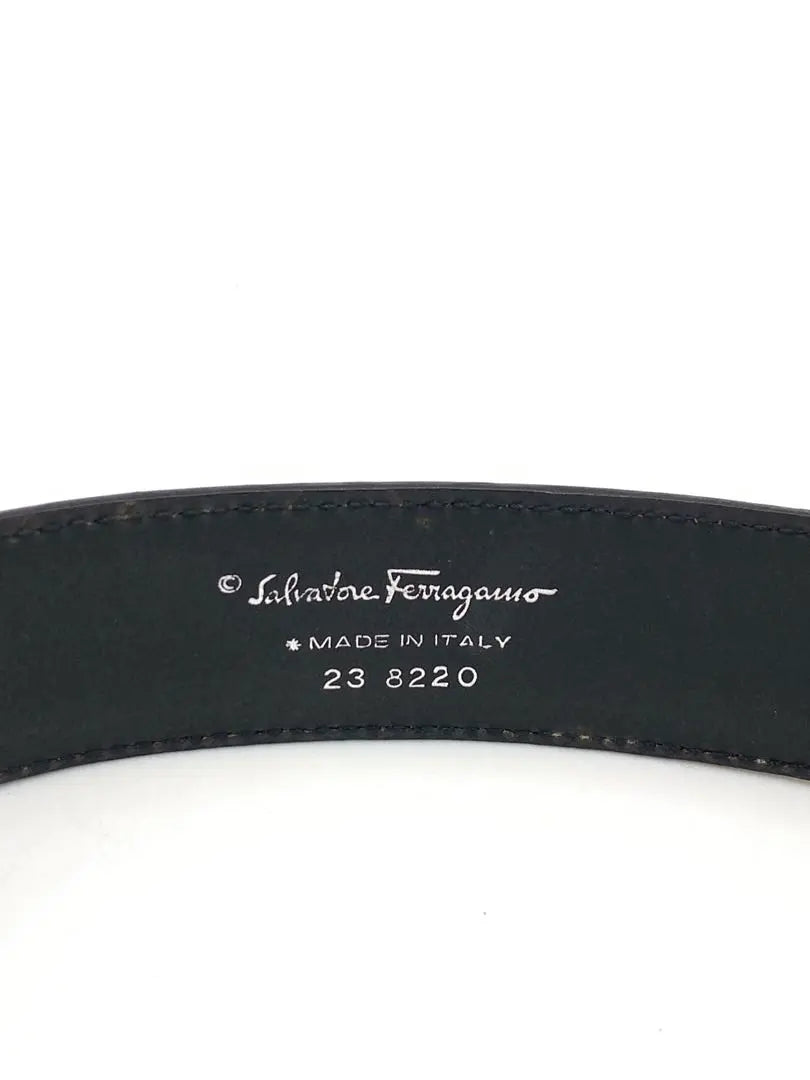 Salvatore Ferragamo Brand Dark Brown Belt Accessories Leather Fashionable