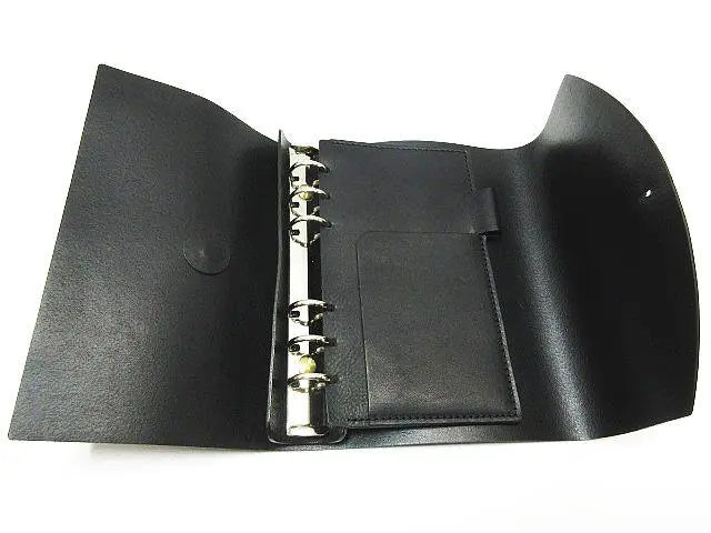 Sakoj enko bible system notebook medium leather black | Sakoj サコイ enko バイブル システム手帳 ミディアム レザー 黒