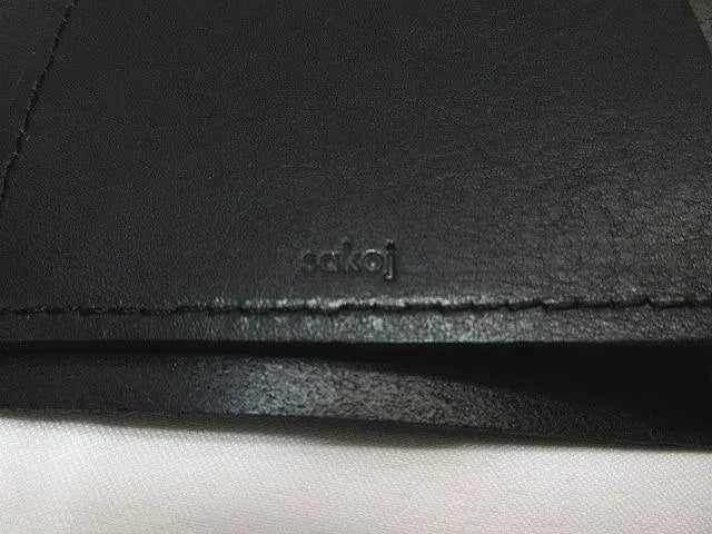 Sakoj enko bible system notebook medium leather black | Sakoj サコイ enko バイブル システム手帳 ミディアム レザー 黒