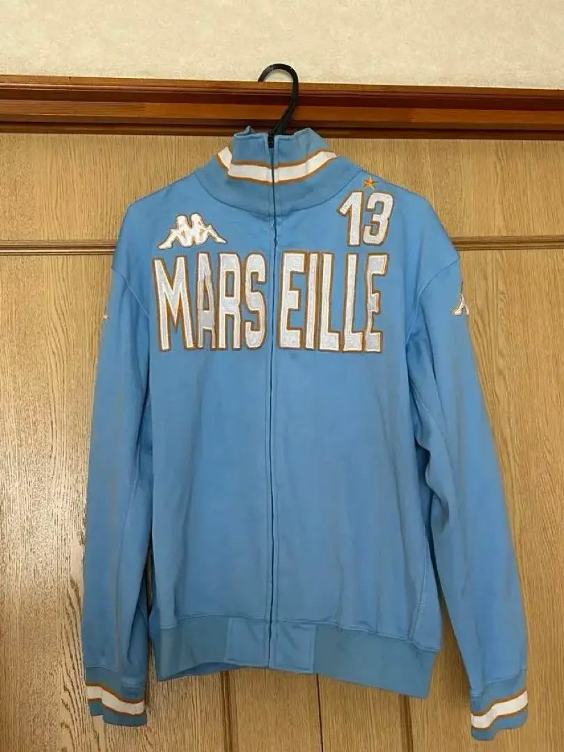 Kappa MARSEILLE 13 Light Blue Jacket