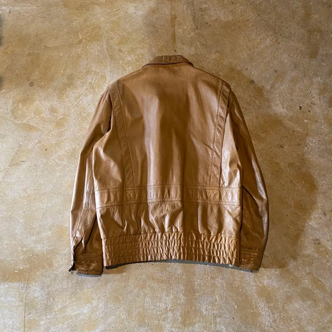 90's vintage short leather jacket archive y2k