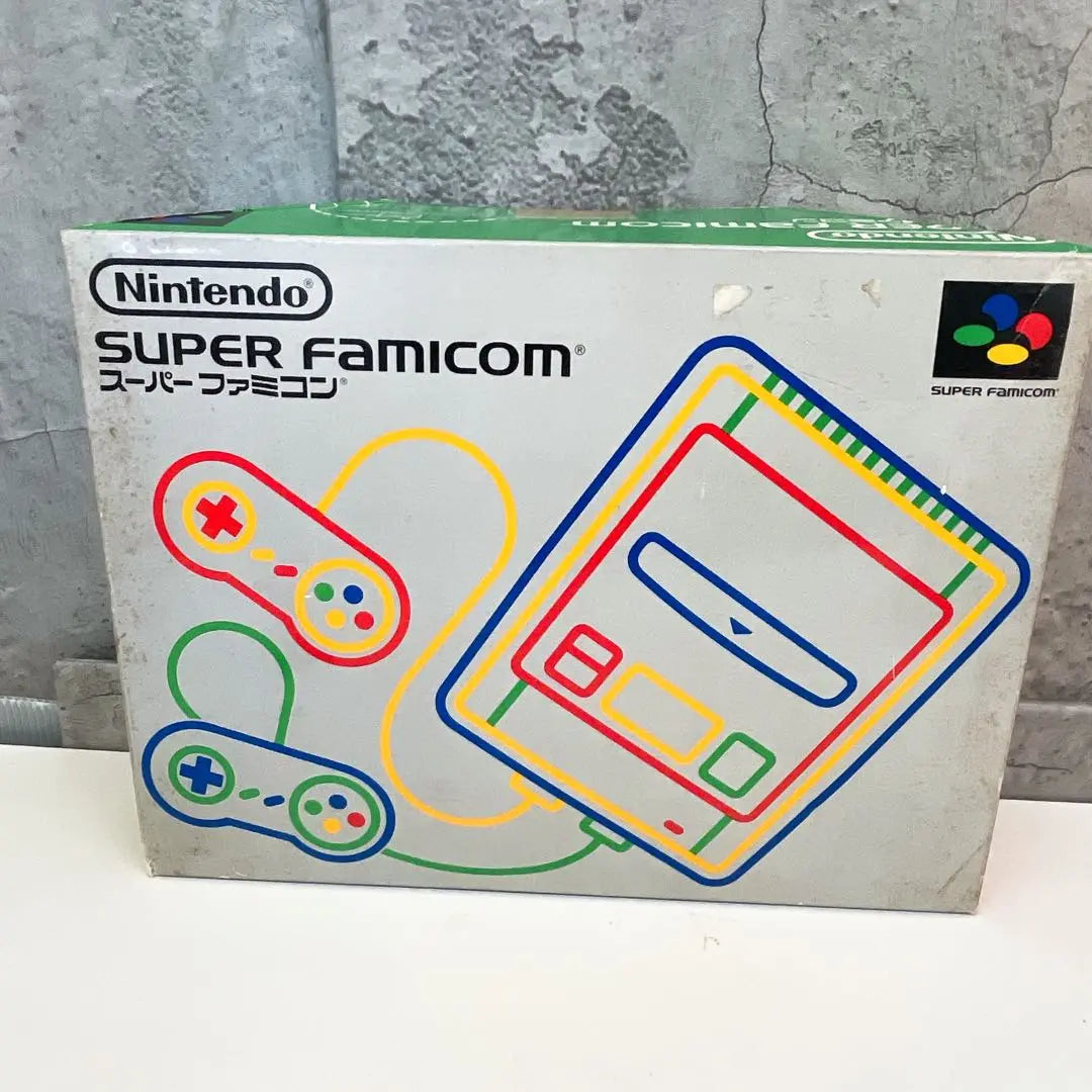 Boxed Nintendo Super Famicom Working product Retro game