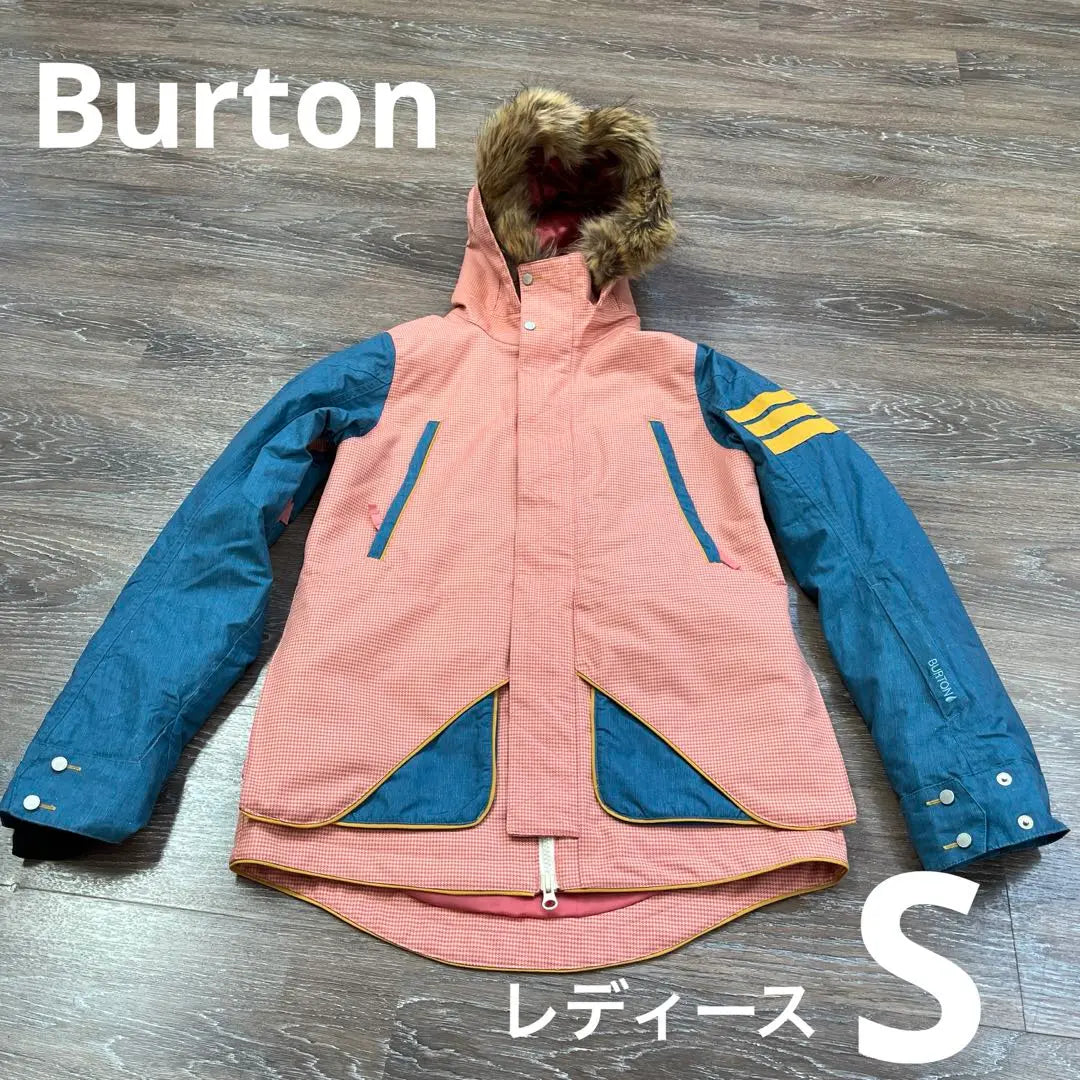 Chaqueta de snowboard Burton para mujer de piel