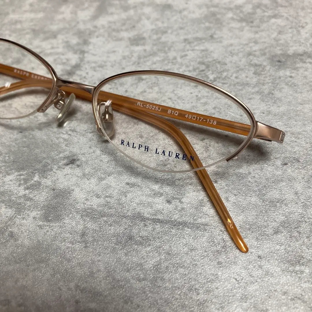 [RALPH LAUREN] Glasses frame Titanium made in Japan ② | 【RALPH LAUREN】 メガネ　フレーム　TITANIUM 日本製　②