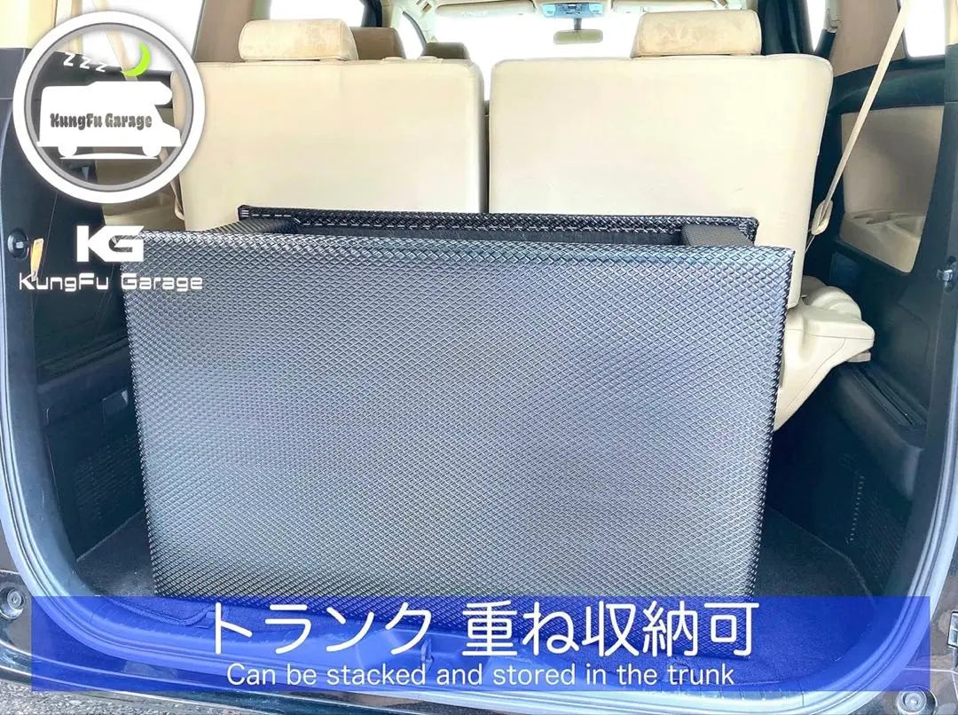 Alphard Vellfire 30 series car sleeping bed kit 2-separate type ☆ No tools required Made in Japan