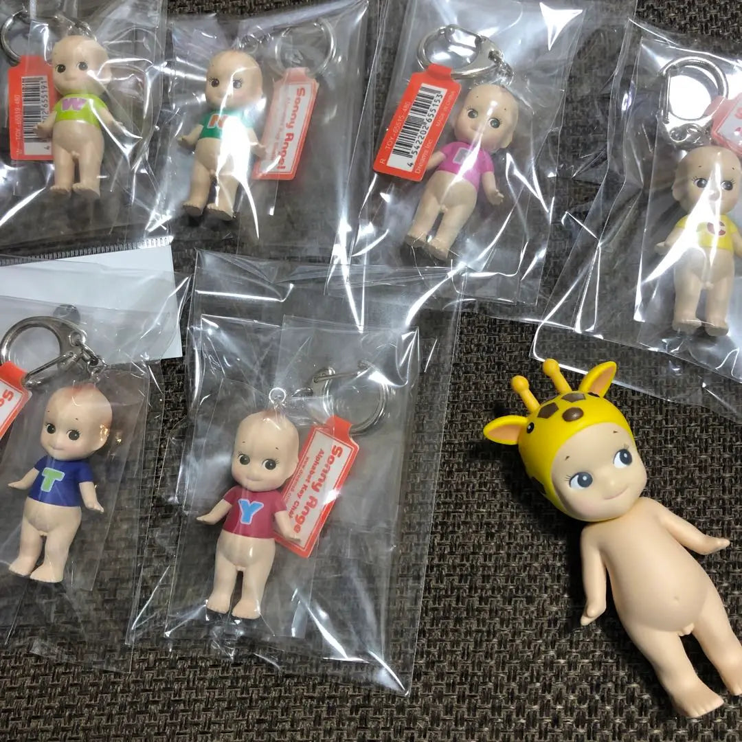 Sony Angel Keychain 2006 Deadstock Set of 6