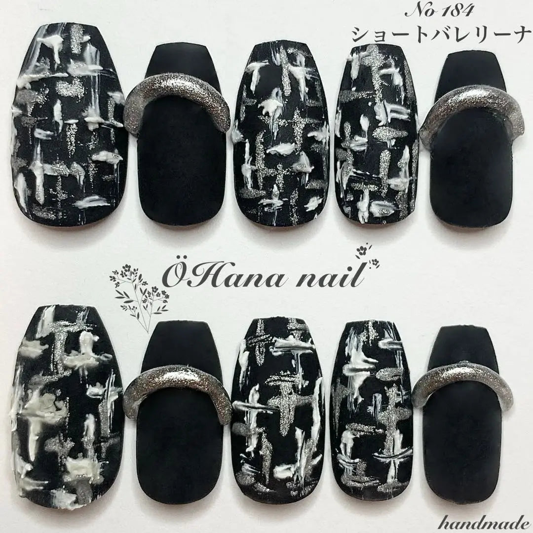 Nails, Nail Tip, Order, Siznilk, Tweed, Black, Ring, Recommended