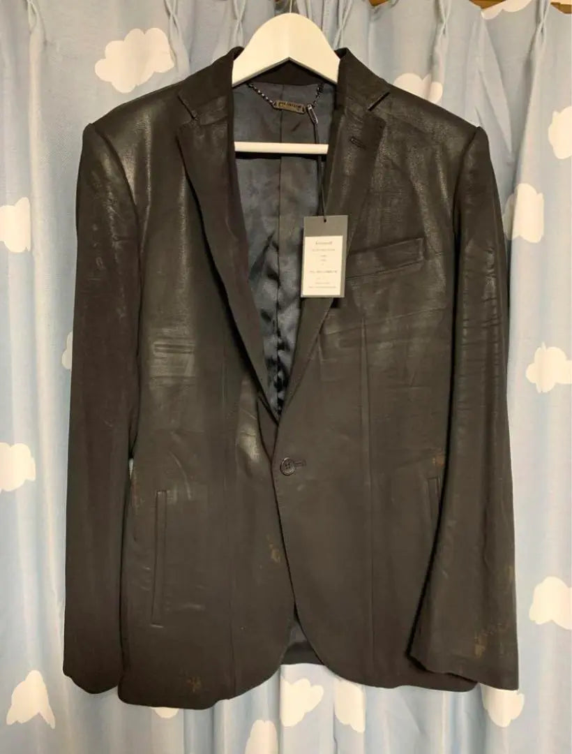 SUGIZO model! Kiryu Kiryu Crash Tailored Jacket unused L | SUGIZOモデル！キリュウキリュウ　クラッシュテーラードジャケット　未使用　L