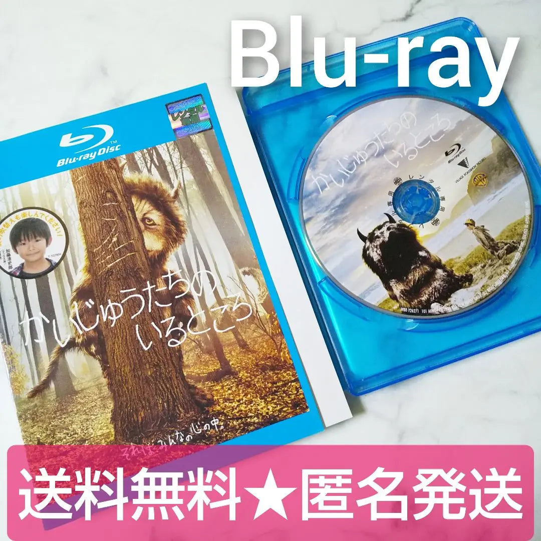 Blu-ray ★ "El lugar de Kaijugu" ★ Entrega de alquiler | Blu-ray★『かいじゅうたちのいるところ』★レンタル落ち