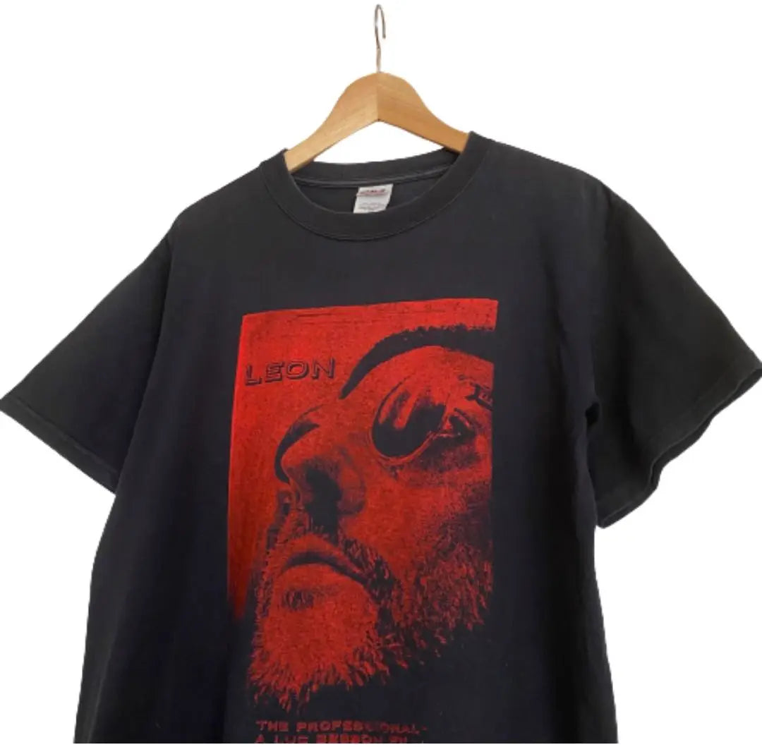 90s USA Leon Leon The Professional Movie Camiseta M | Años 90 EE. UU. レオンLeon The Professional 映画TシャツM