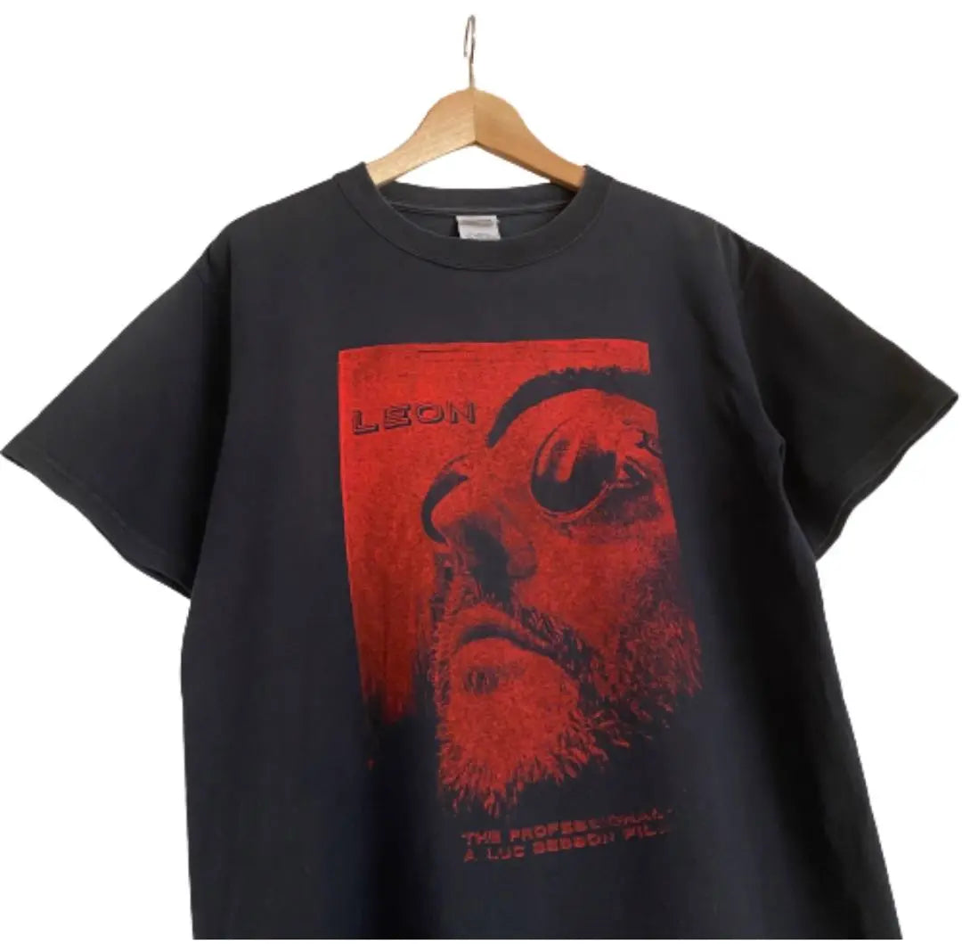 90s USA Leon Leon The Professional Movie Camiseta M | Años 90 EE. UU. レオンLeon The Professional 映画TシャツM