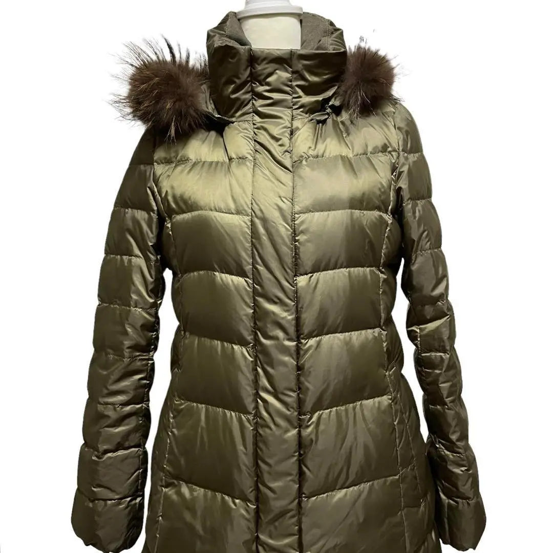 23 Ward Long Down Coat with Fur & Hood [Washable Down]