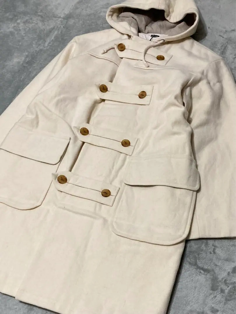 Brand new, unused, popular model LES SIX, long duffle coat | 新品未使用 人気モデル LES SIX レシス ロング ダッフル コート