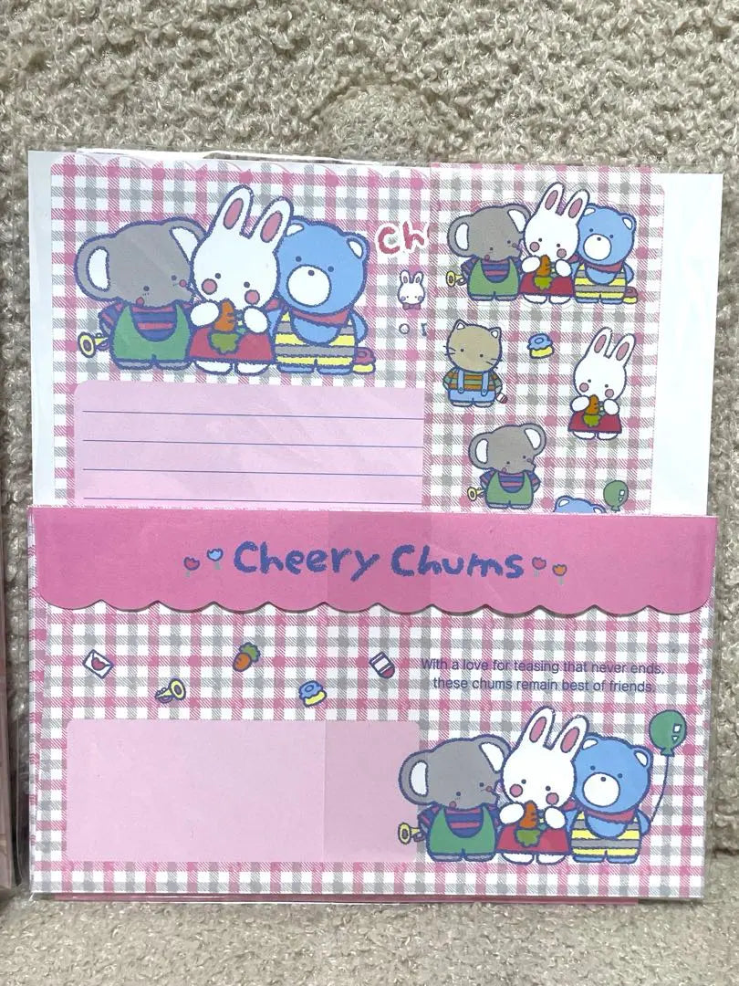 Juego de cartas Cheerry Chum de Sanrio/Mis adorables novedades de los 80