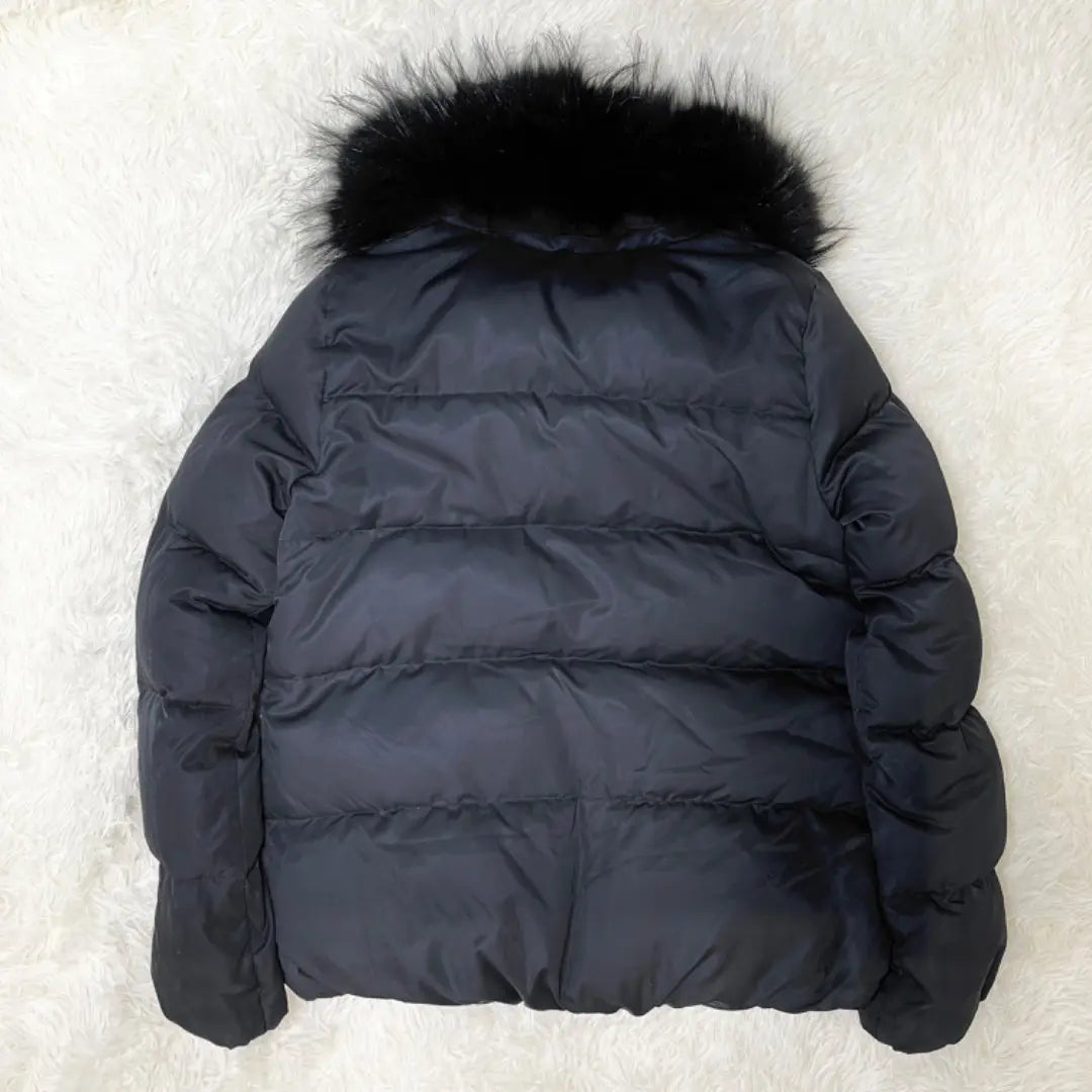 Rodeo Crowns Raccoon Furdown Jacket 2WAY Black 2 M