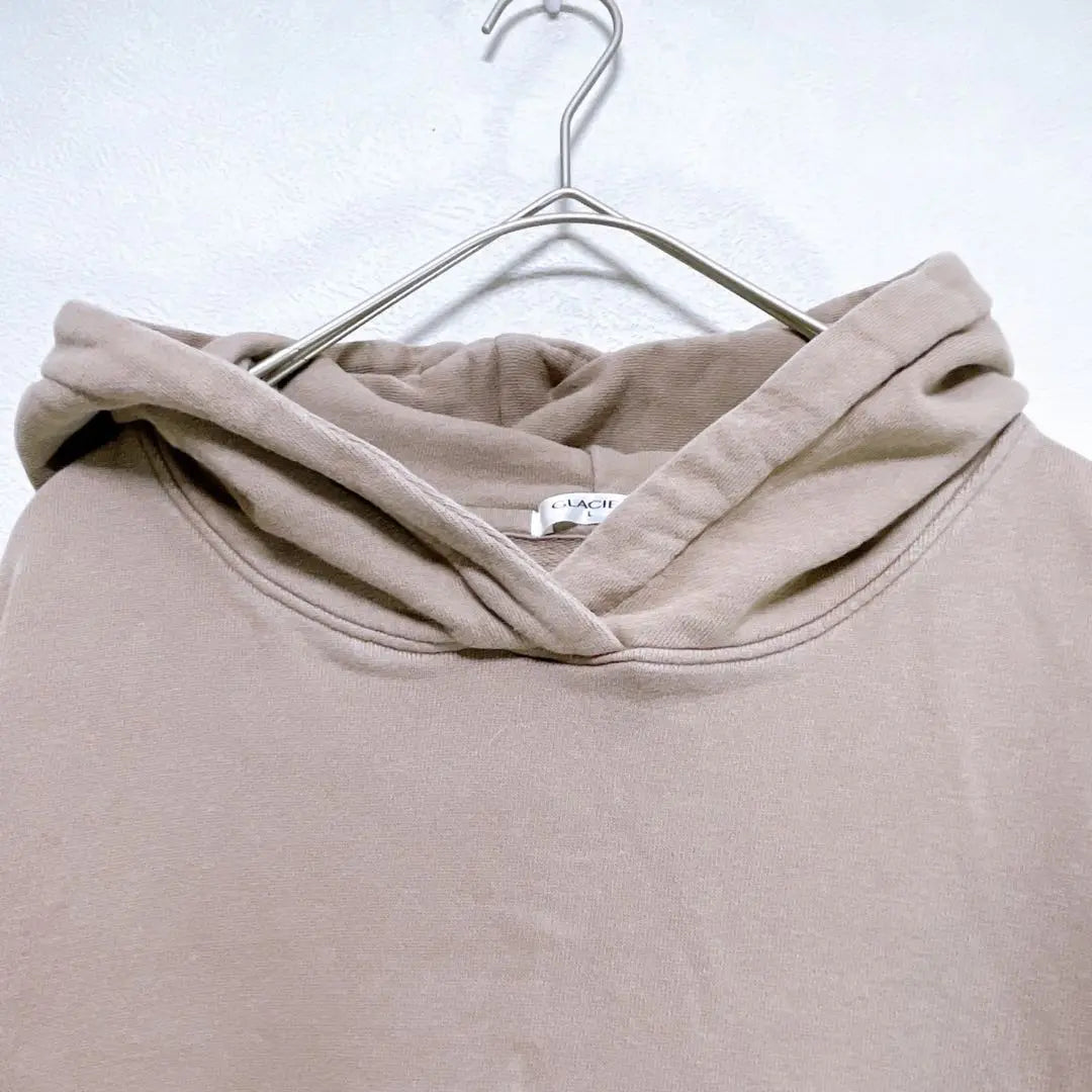 Sweatshirt men's-like hoodie [L] loose dobo pullover large simple