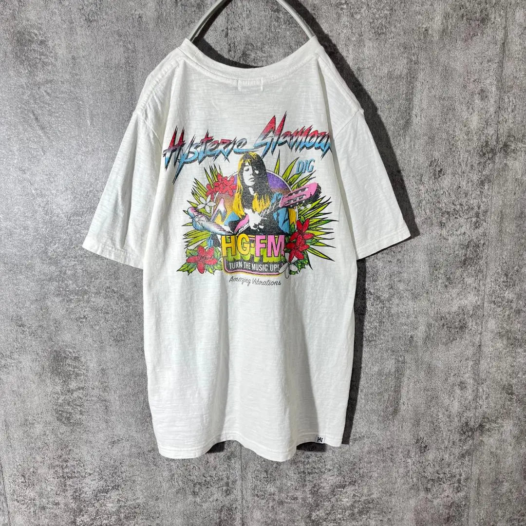 [Very popular] Hysteric Glamour T-shirt Chest pocket Print ◎ His Girl