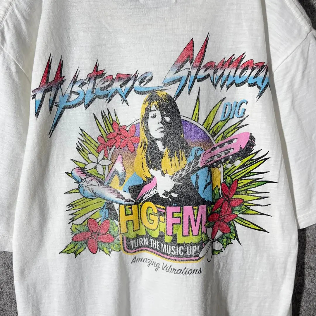 [Very popular] Hysteric Glamour T-shirt Chest pocket Print ◎ His Girl