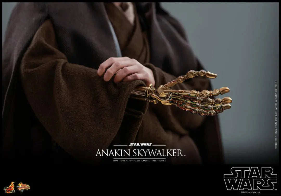 Figura de acción de Anakin Skywalker de Star Wars a escala 1/6 de Hot Toys MMS677